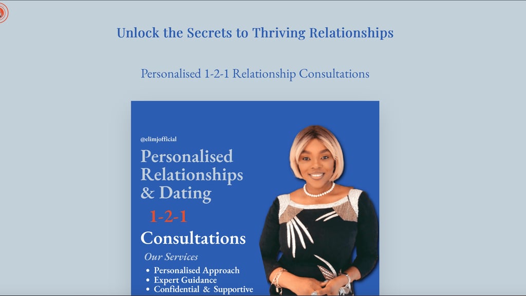 Relationship and dating expert