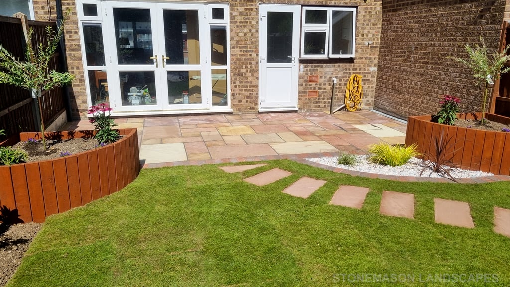 Designer Traditional Modern Circle & Curves Wooden Planters, Screen & Summer House - Gidea Park