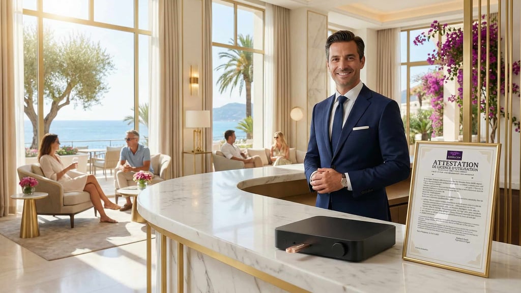 reception hotel client sansacem