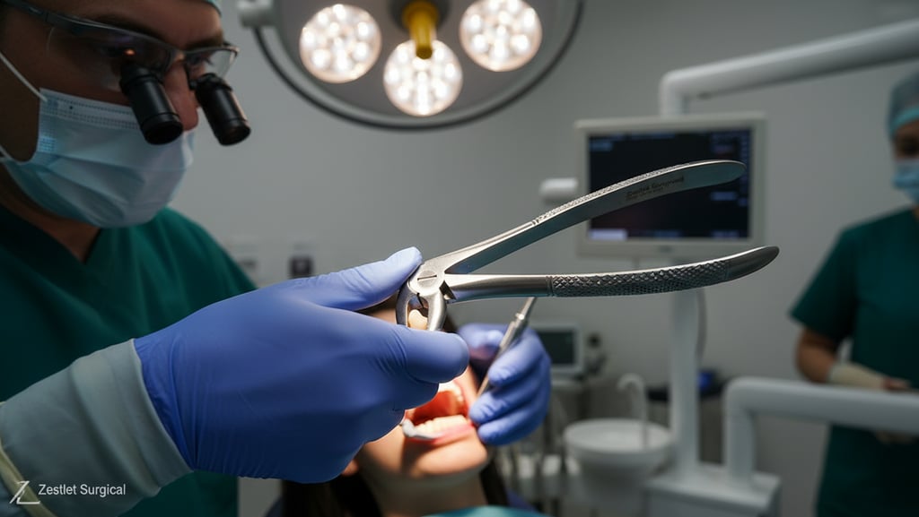 Discover premium dental extraction forceps engineered with precision grip, ergonomic control, stainl