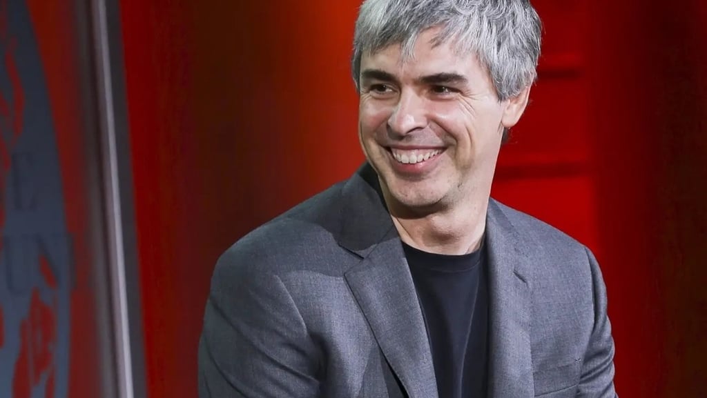 Larry Page em close