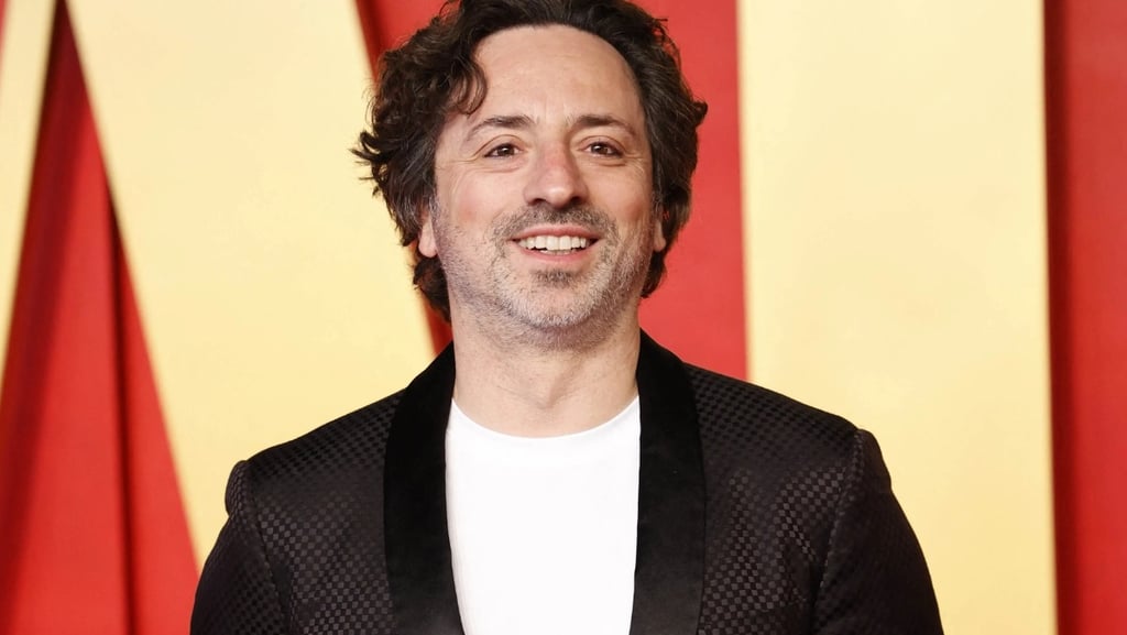 Sergey Brin em close