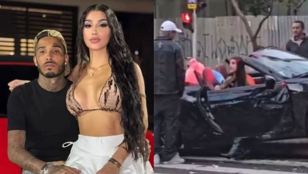 Influencer Gato preto e bia miranda e acidente