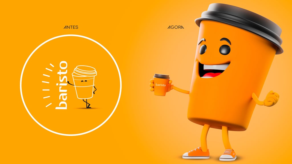 mascote 3D e personagem 3D Produtora Movement