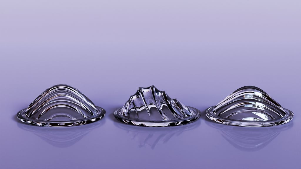 glass bottom 3D model suggestions product developmet