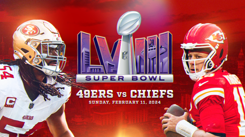 San Francisco 49ers v/s Kansas City Chiefs Super Bowl 2024
