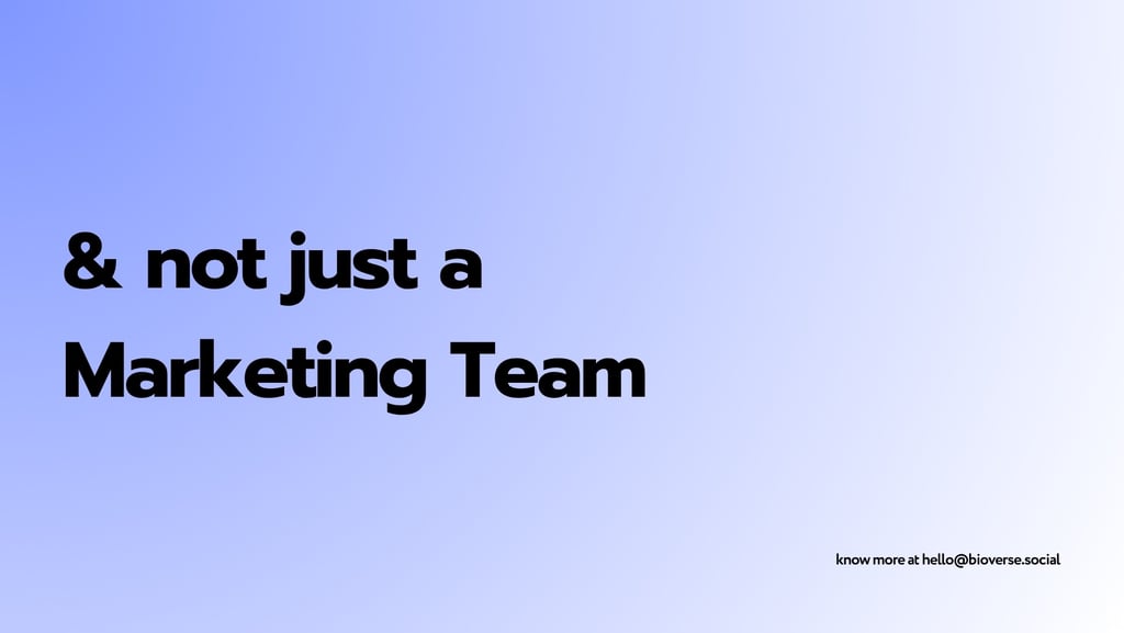 Why Biotech Teams Need a Content Engine — Not Just a Marketing Team