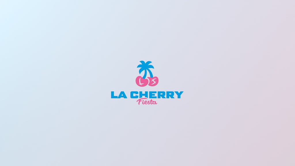 Cris A. Works- La Cherry Fiesta Logo Isolated