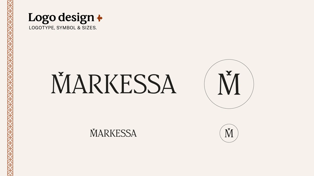 Cris A. Works- Markessa Logo plus Logo Symbol and Smaller Sizes