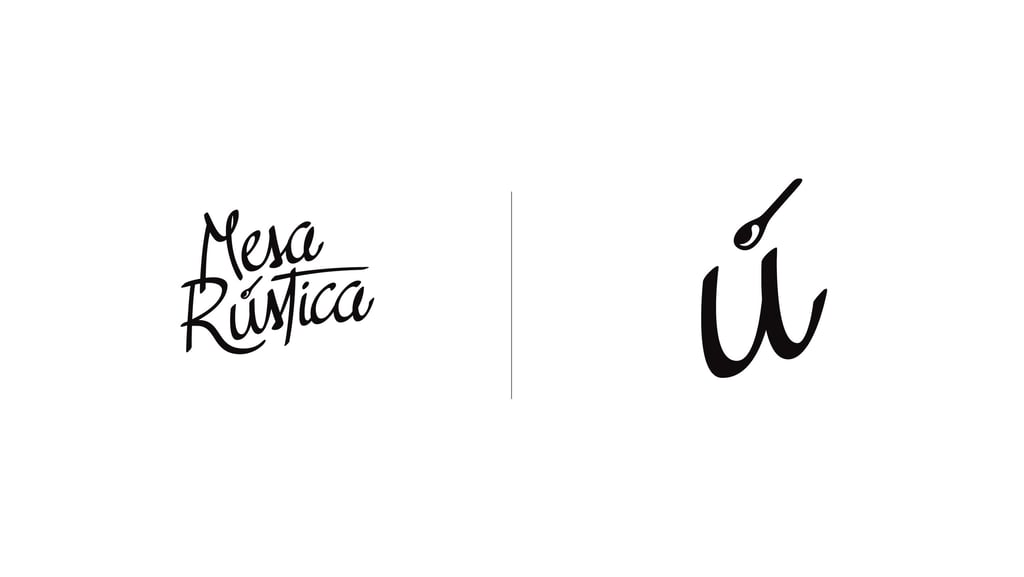 Cris A. Works- Mesa Rustica All Logo Alternatives- Black and White Version