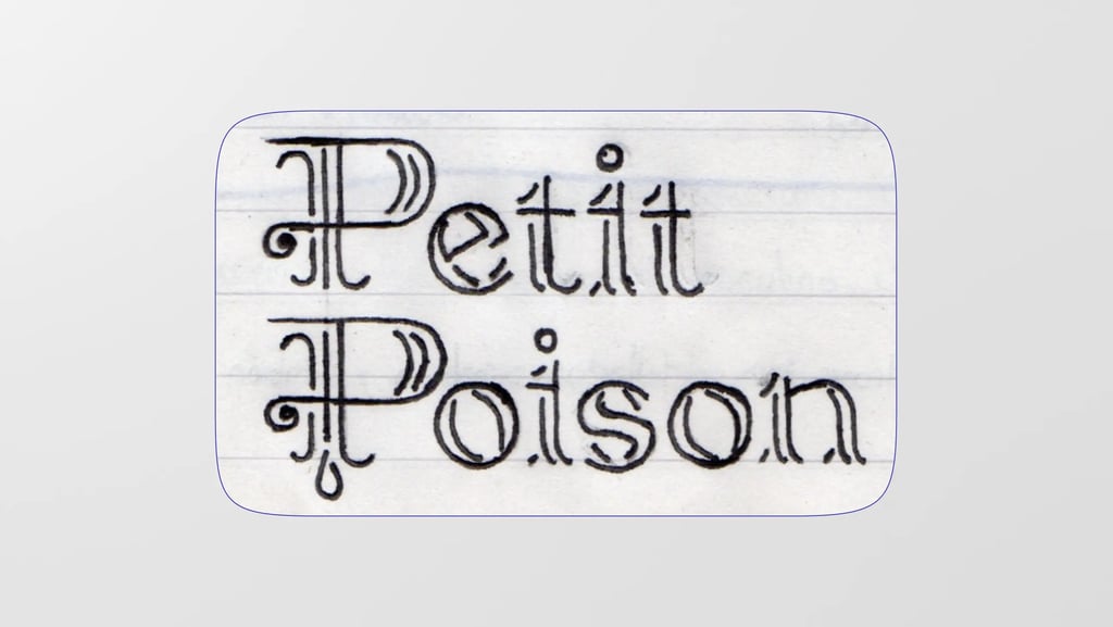 Cris A. Works- Petit Poison- Selected Sketch Version