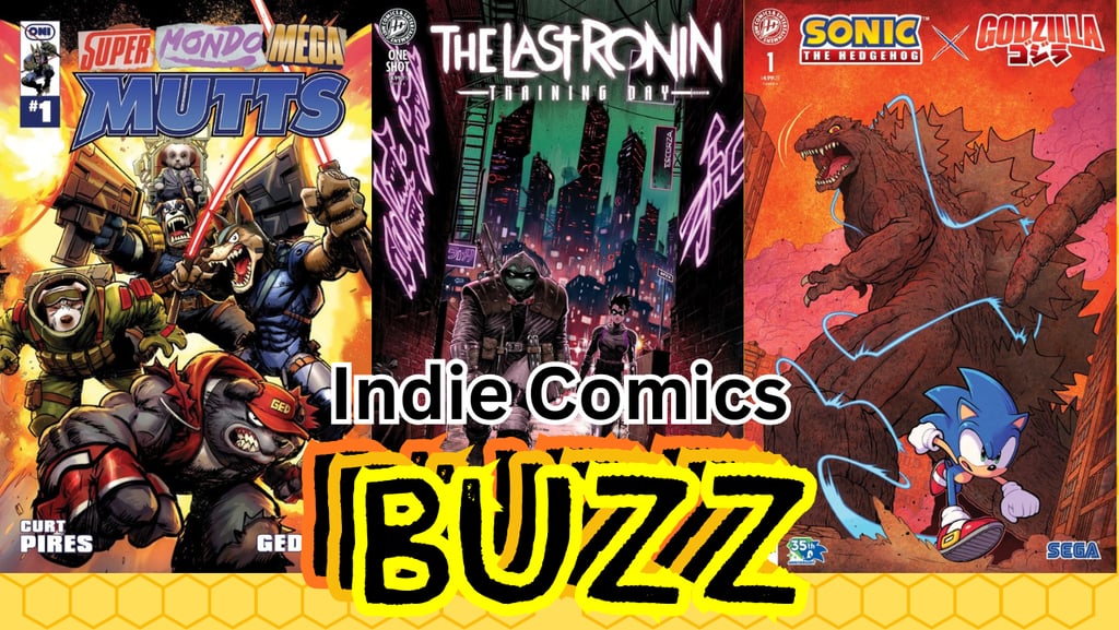 Indie Comics Buzz: Top 5 Buzzworthy Indie Comics Releasing This Week 7/15/2026