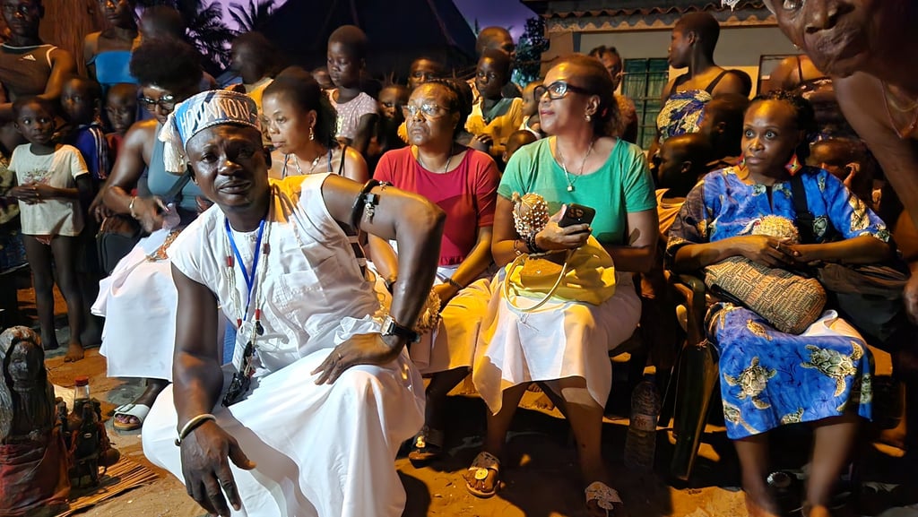 Voodoo Ceremony for the Haitian Diasporas in Benin