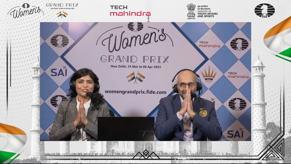 FIDE Chess #FIDEWomenGrandPrix Round 8