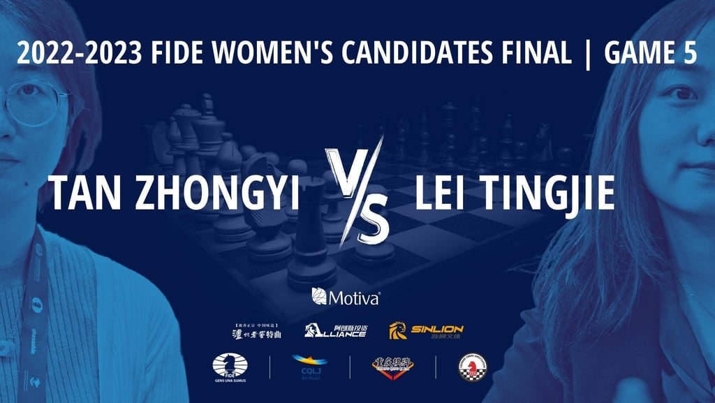 Lei Tingjie vs Tan Zhongyi #FIDEWomenCandidates 2023