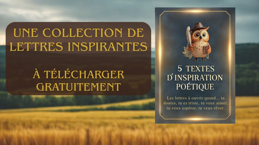livre de textes sur paysage campagne