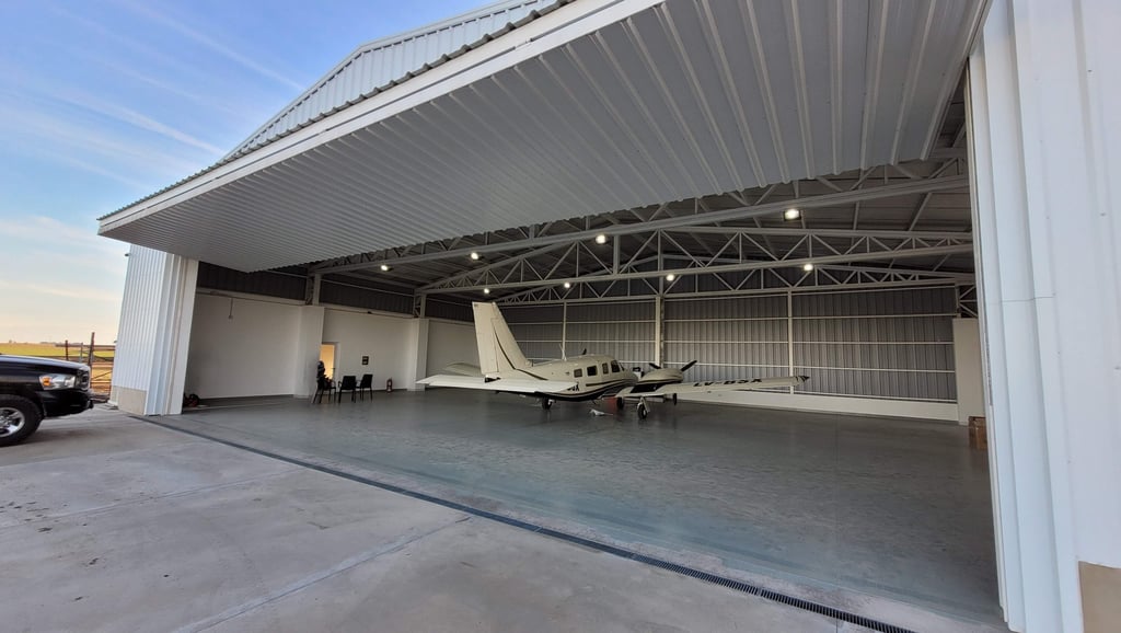 Hangar Levadizo Articulado