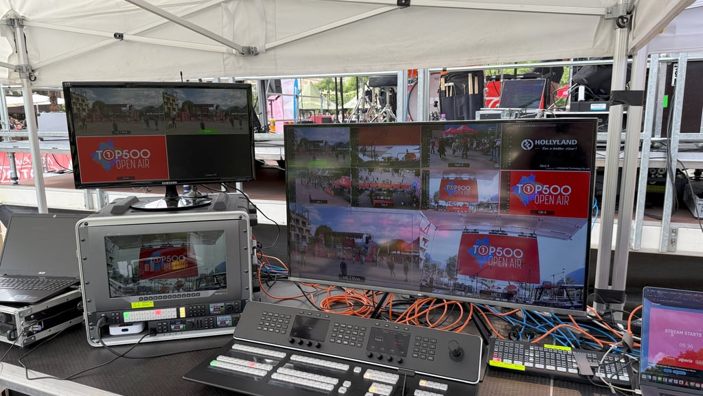 Video Regie bei Festival