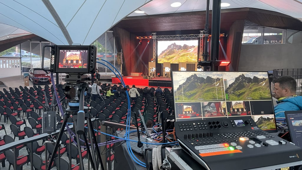 Video Regie bei Veranstaltung