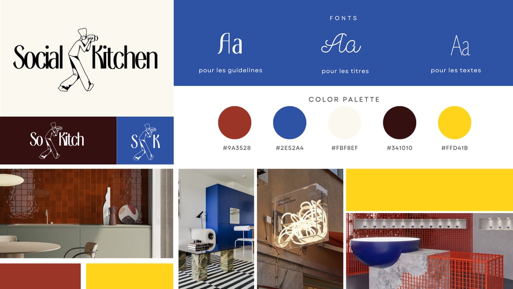 STUDIO GLAS - agencement & branding - projet Social Kitchen