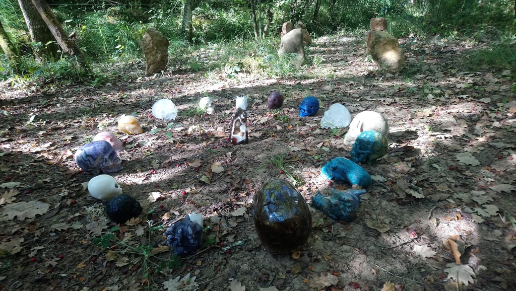 crânes cristal