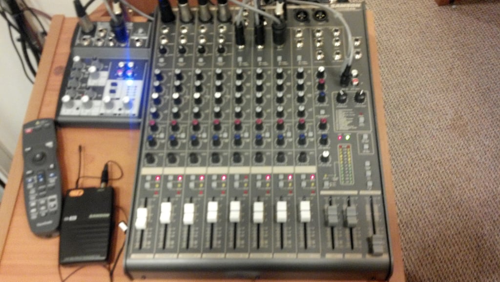 Samson mixer cleaned and repaired