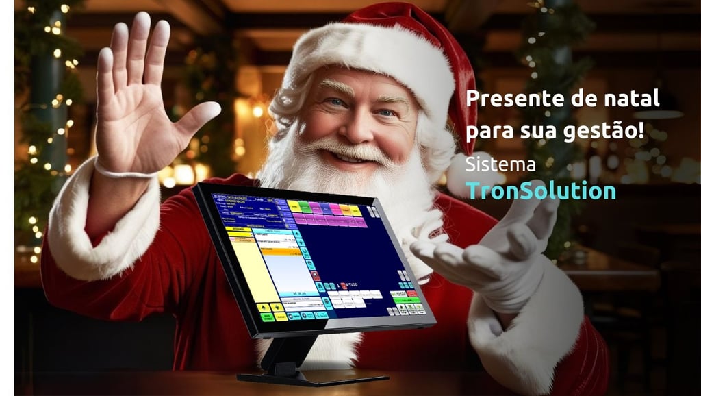 Presente de natal para sua gestão pdv sistema para bar ou restaurante