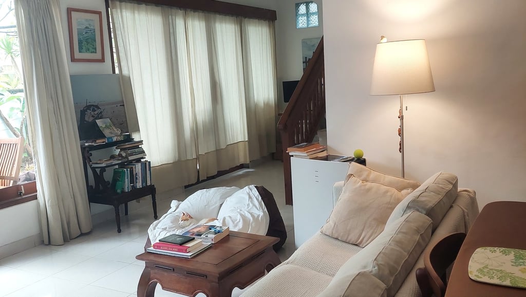 Purificador y habitación donde se ha realizado el test