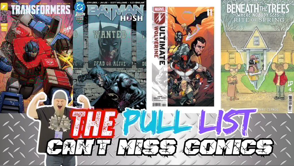 This Week's Pull List: Unmissable New Comic Book Releases 11/12/2025
