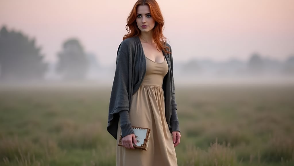 Foggy Field With Skye