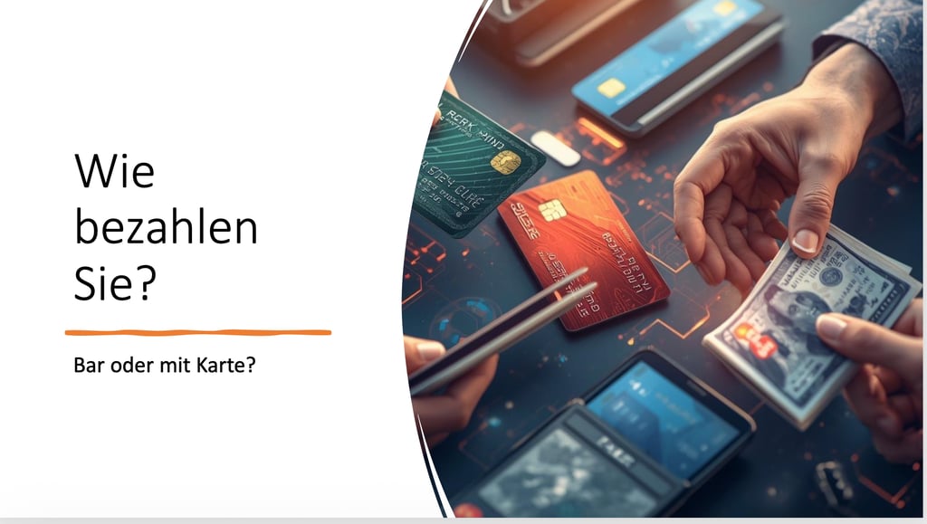 Learning how to pay in German using everyday vocabulary and real situations