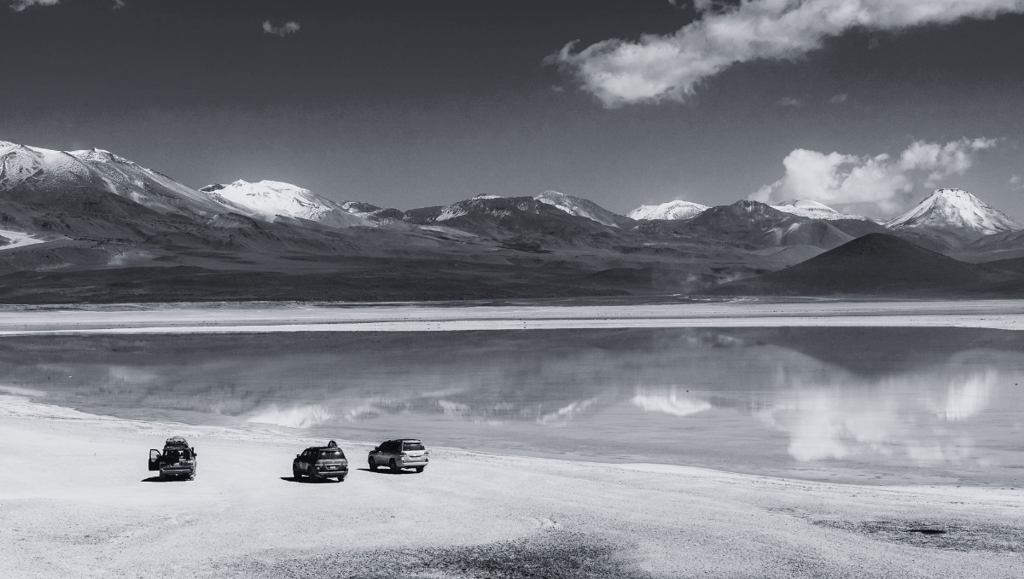 Salt Mirror, Salar de Uyuni, Bolivia