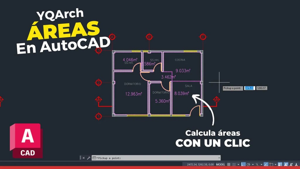 Calcular Áreas Con YQArch