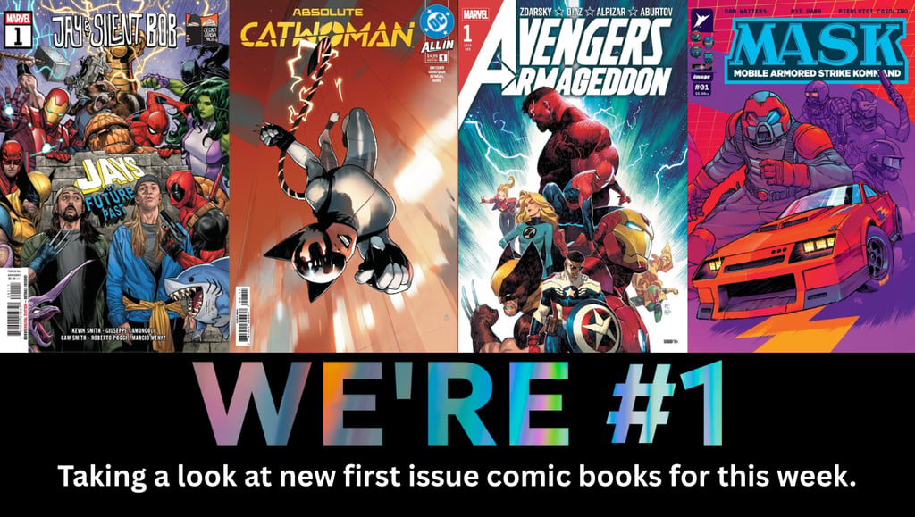 We're #1: Taking a look at the hottest new first issue comic books for 6/10/2026