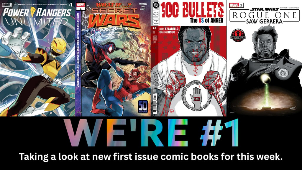 We're #1: Taking a look at the hottest new first issue comic books for 7/1/2026