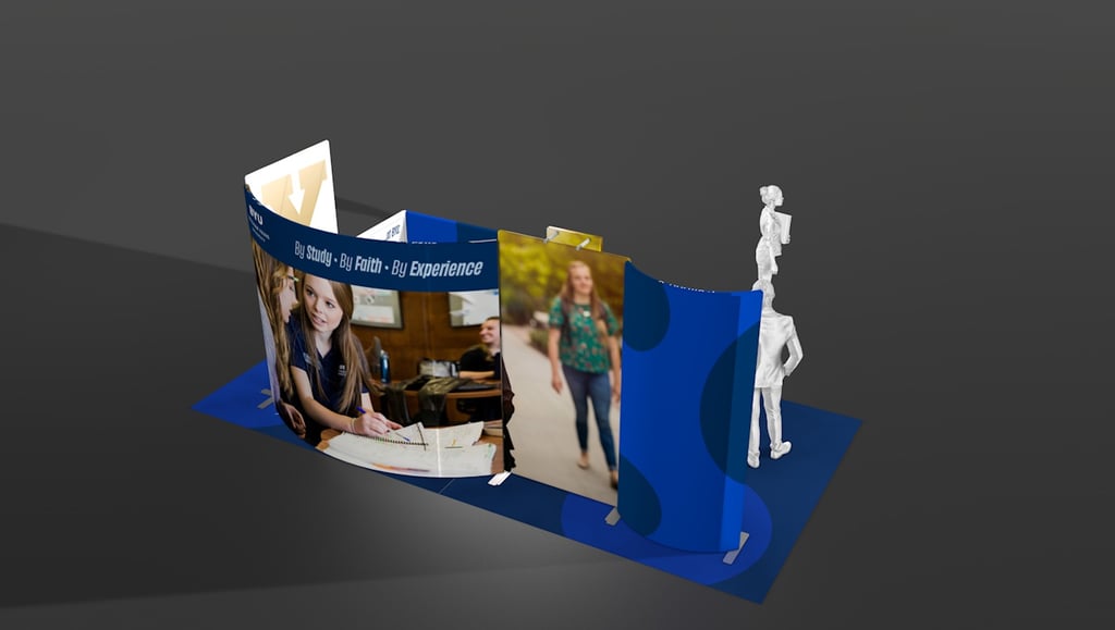 10' x 20' Perspective Back View