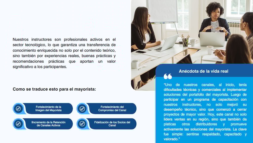Nazzca y la capacitación empresarial