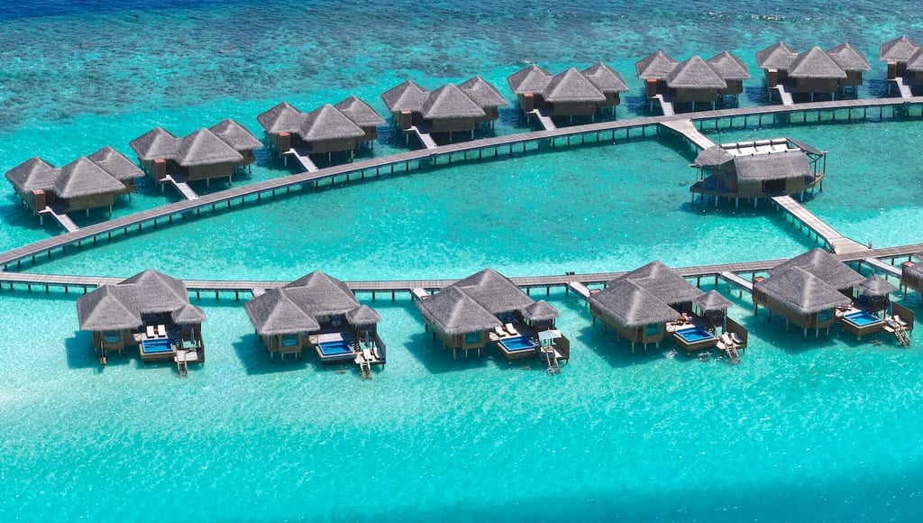Huvafen Fushi Lagoon Bungalow with Pool