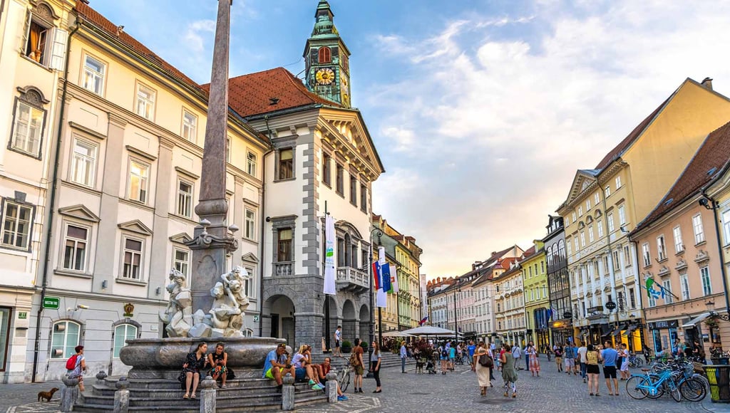 Ljubljana Altstadt