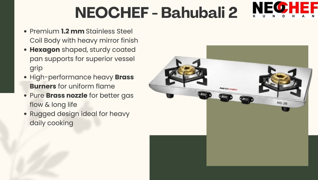 neochef gas stove