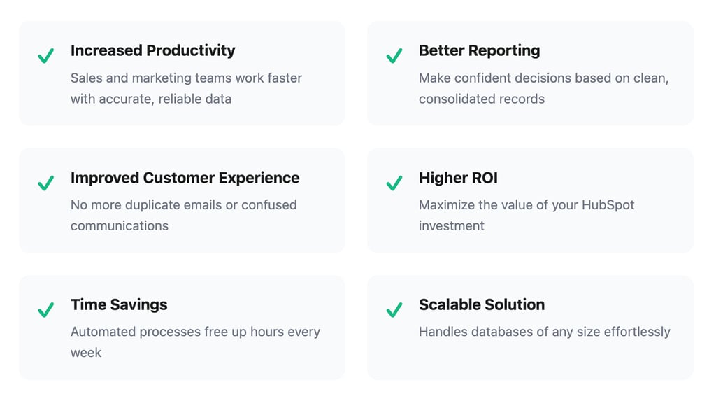 HubSpot Deduplication