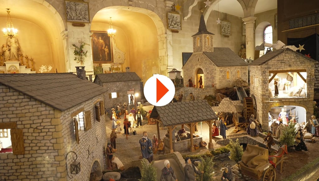 ÉGLISES À VIVRE - LE VILLAGE AVEYRONNAIS ET SA CRÈCHEUne série réalisée par Geoffrey Defebvre et Agn
