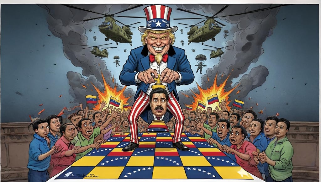 دونالد ترامب واعتقال رئيس فنزويلا نيكولاس مادورو 