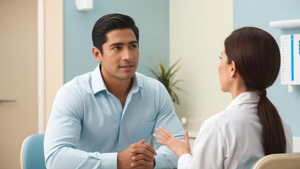 Ilustração das causas comuns da perda auditiva: ruído, idade, infecções e fatores genéticos