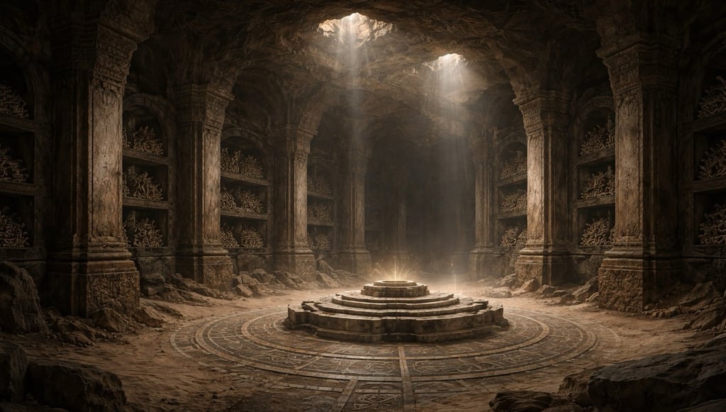 The Great Ossuary of Anuheim in the Ashen Desert Large