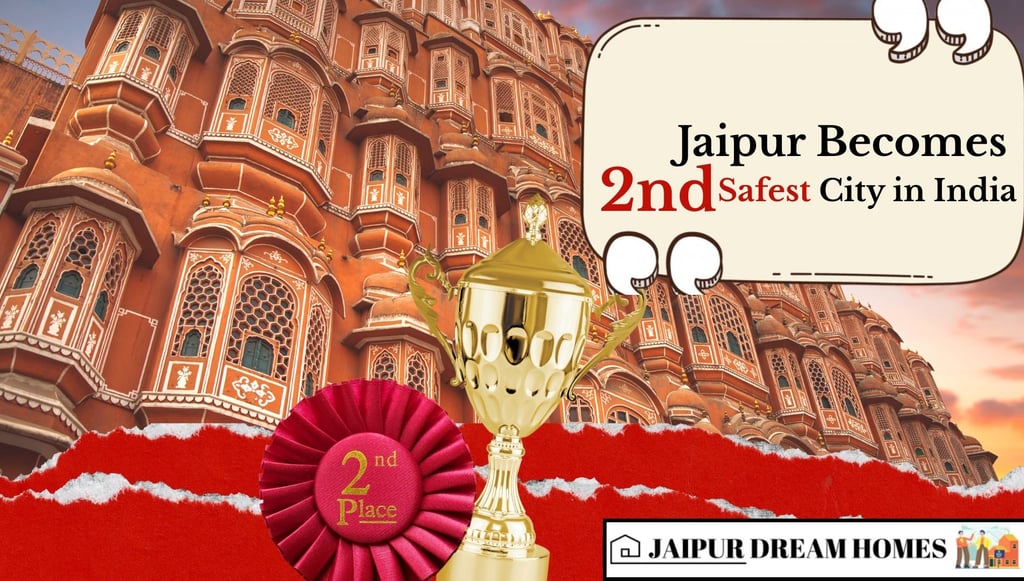 jaipur becomes 2nd safest city in India