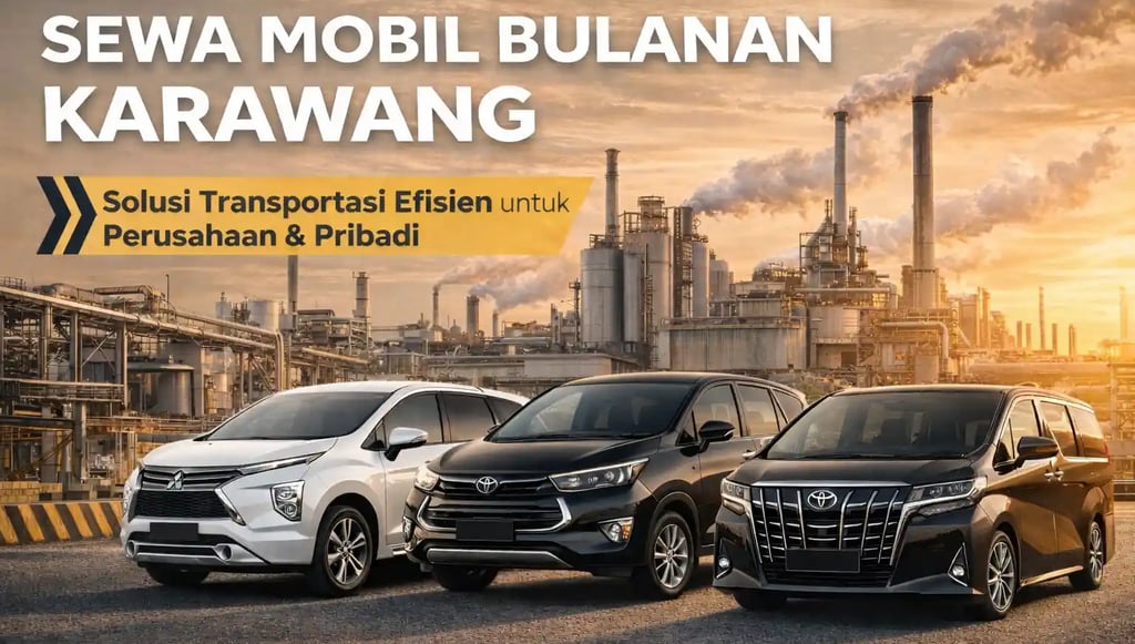 Sewa Mobil Bulanan Karawang – Solusi Transportasi Efisien untuk Kebutuhan Operasional & Pribadi