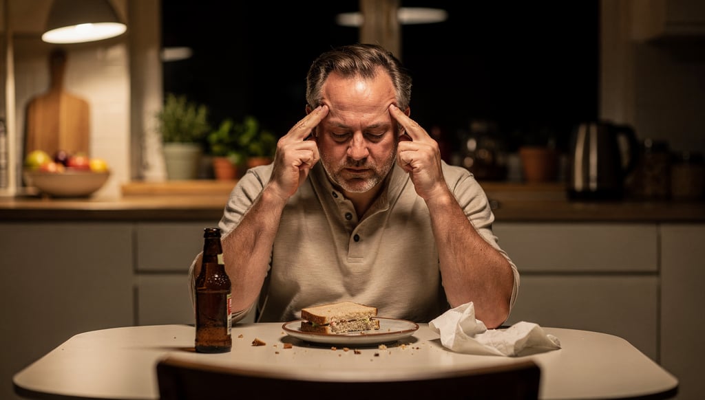 Stile di vita disordinato con alimentazione non gestita e stress cronico