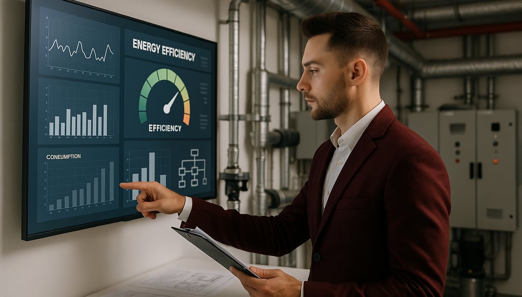 a man in a suit and a tablet computer