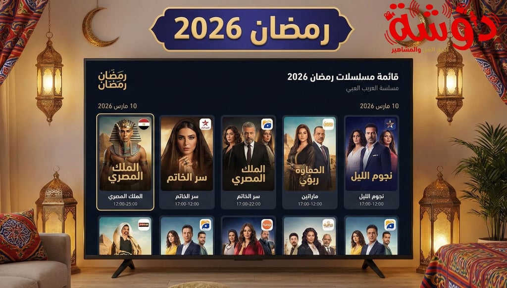 مسلسلات  رمضان 2026